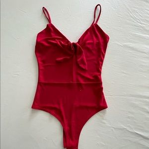 Red Bodysuit